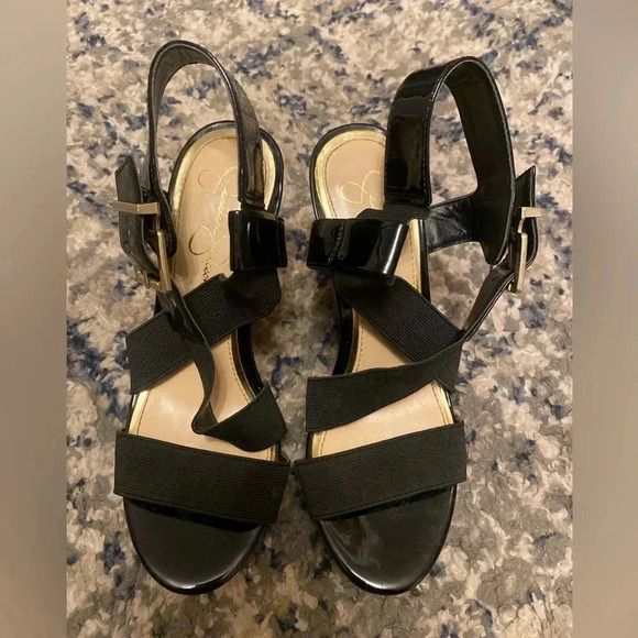 Jessica Simpson Wedge Sandals - Picture 2 of 4